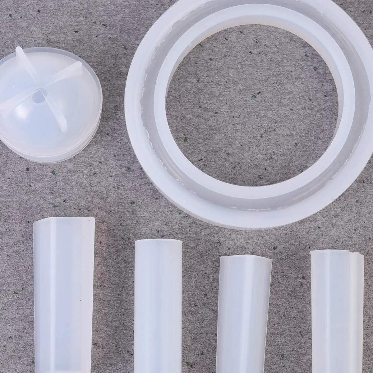 83Pcs Water Drop Glue Dropper Tools DIY Silicone Molds Kit for Jewelry Earrings Bracelets Pendants Resin Making Crafting
