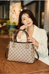 Light luxury  new women's handbags 100% Genuine leather luxury large capacity cross body bag versatile ladies bag