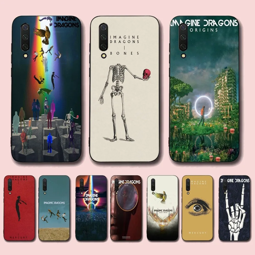 I-Imagine D-Dragons Band Phone Case For Xiaomi Mi 5X 8 9 10 11 12 lite pro 10T PocoX3pro PocoM3 Note 10 pro lite