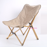 Outdoor Products Camping Folding Chair Beach Fishing Stool Moon Portable Director Sketch Maza Butterfly Chair