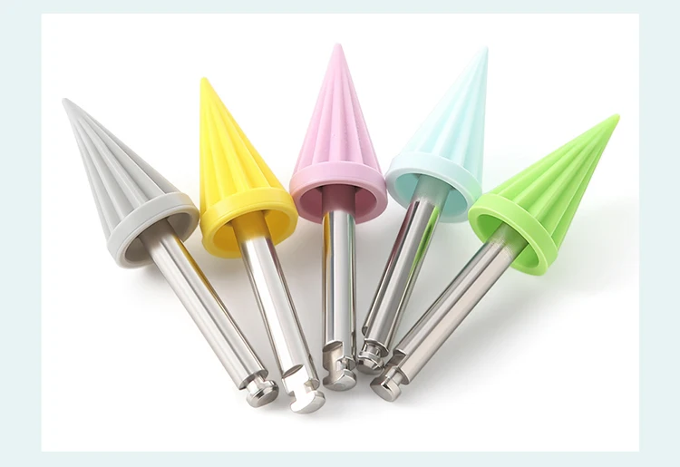 100 Stück AZDENT Dental Prophy Cups aus Silikonkautschuk, konische Polierprophy-Cups, schirmförmig, weich und hart, für Winkelstücke – Detail 9