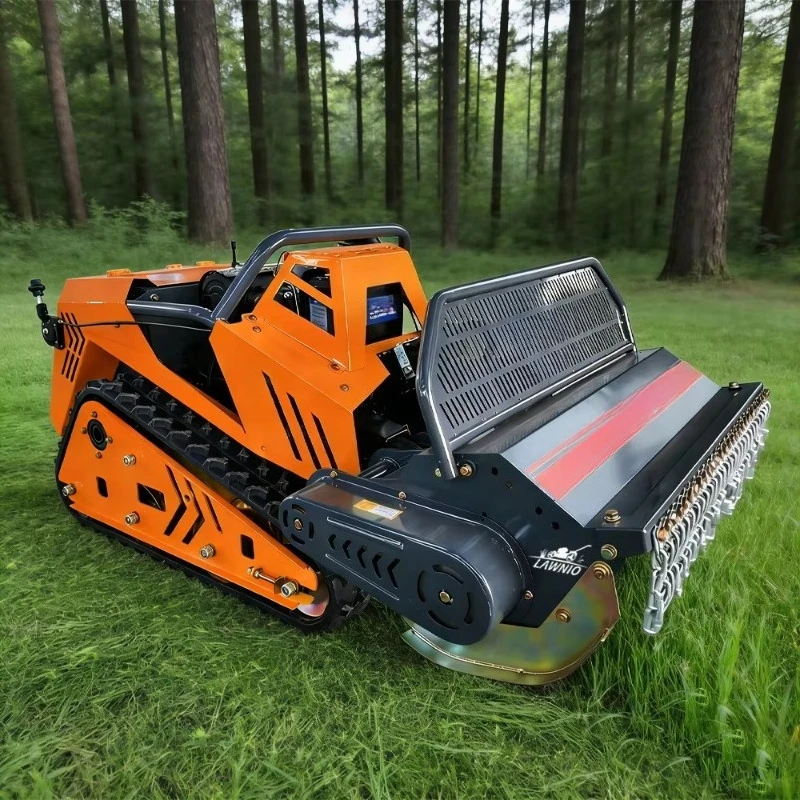 Compliant Euro V Emission Flail Lawn Mower Large Acreage Lawn Trimming Flail Lawn Mower