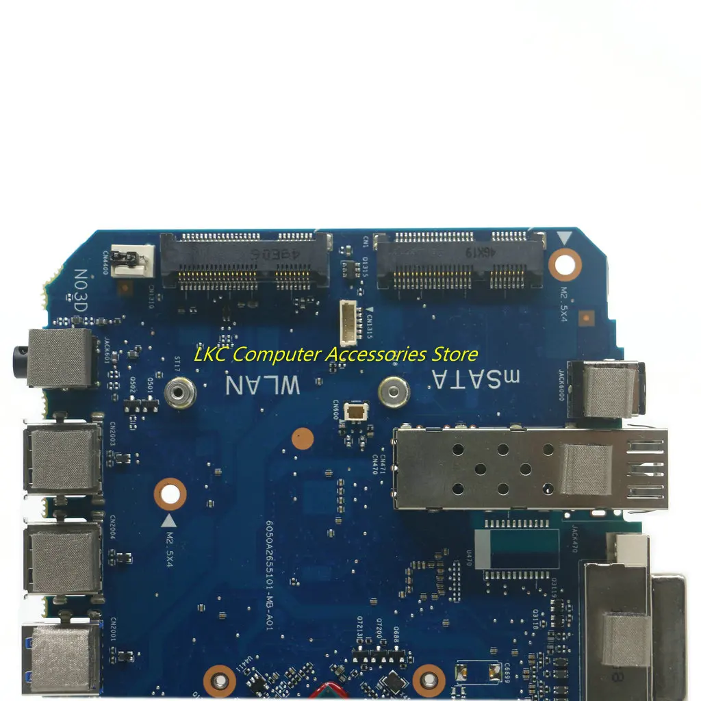 Para DELL WYSE 3030 Placa-mãe 03XY2T 3XY2T CN-03XY2T 6050A2655101 com Celeron N2807 SR1W5 DDR3 Placa-mãe 100% testado