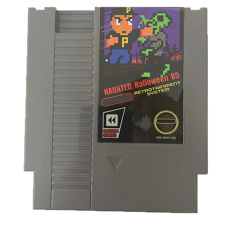 خرطوشة ألعاب Haunted Halloween '85 - 8 BIT NES لـ NES Game Cosnole