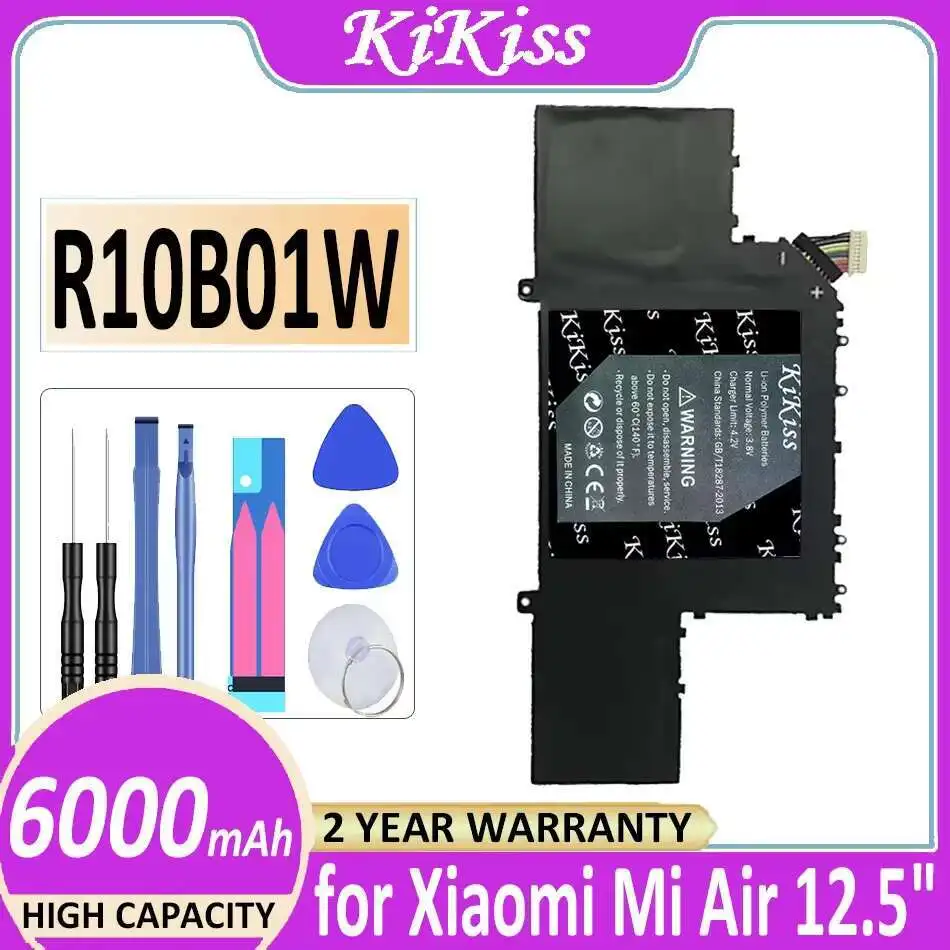 

For Xiaomi MI Air 12.5" Series Tablet High-Capacity R10B01W Laptop Battery Safe 6000Mah