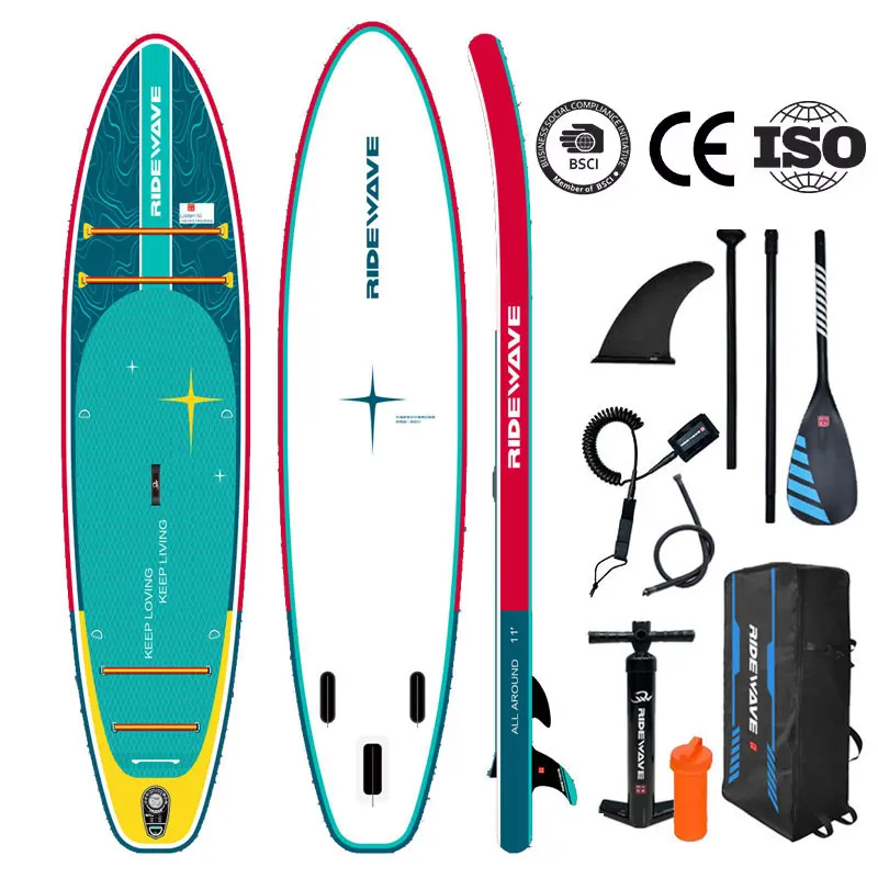 Tabla de surf inflable personalizada, surtidor de pie, isup, CE, OEM, proveedor de China