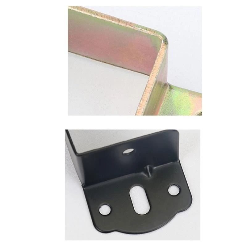 57BE Bed Connection set Smooth Operation Bed Hardware Space Saving Furniture Solution Bed Connectors Steel Hinges for House