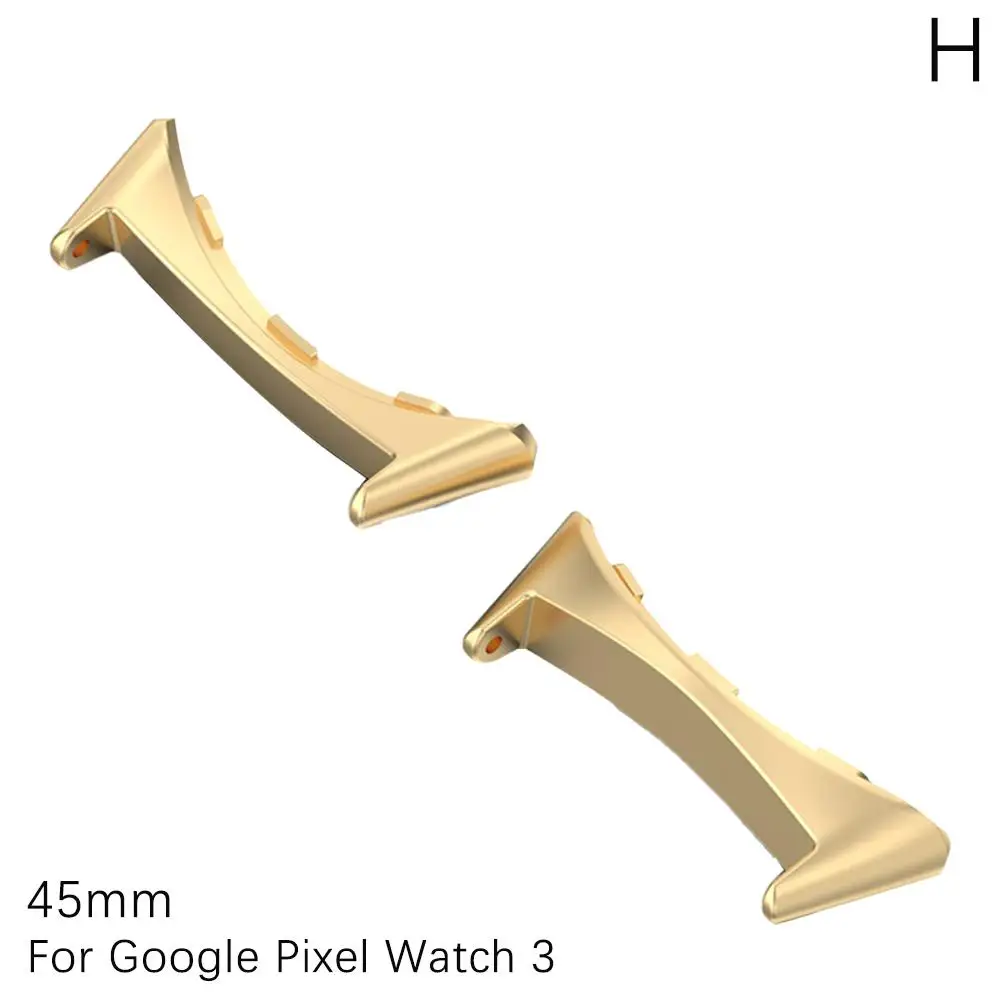 1 Paar Horloge Riem Connector Adapter Voor Google Pixel Horloge 3 41Mm 45Mm Accessoires Metalen Smartwatch Adapters Vervangen