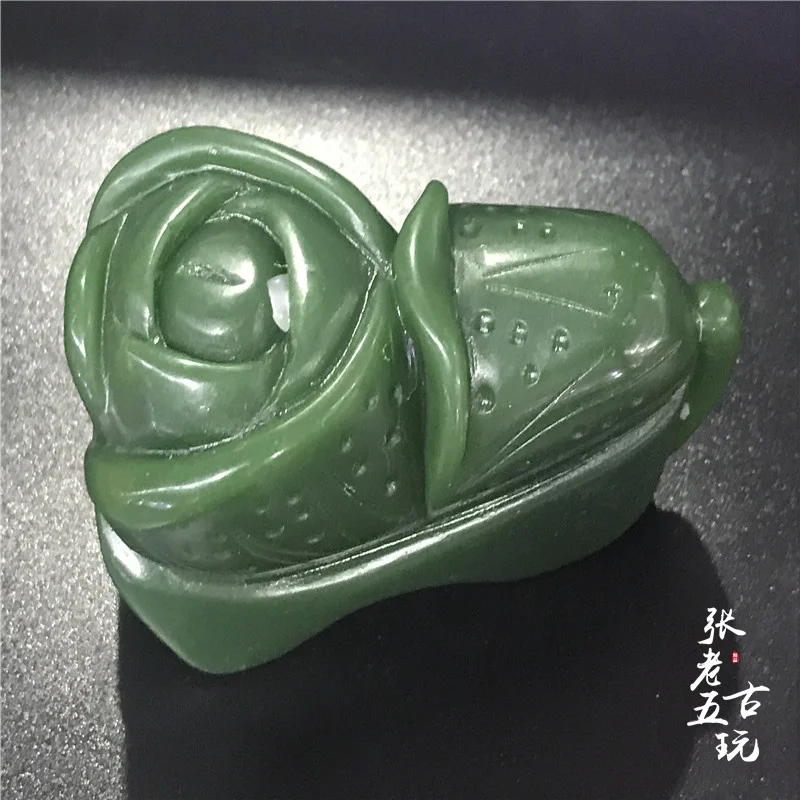 

Collection of Dry Green stone Carving, Old High Handle, Jade Wall Car, Hanging Pendant, Cabbage