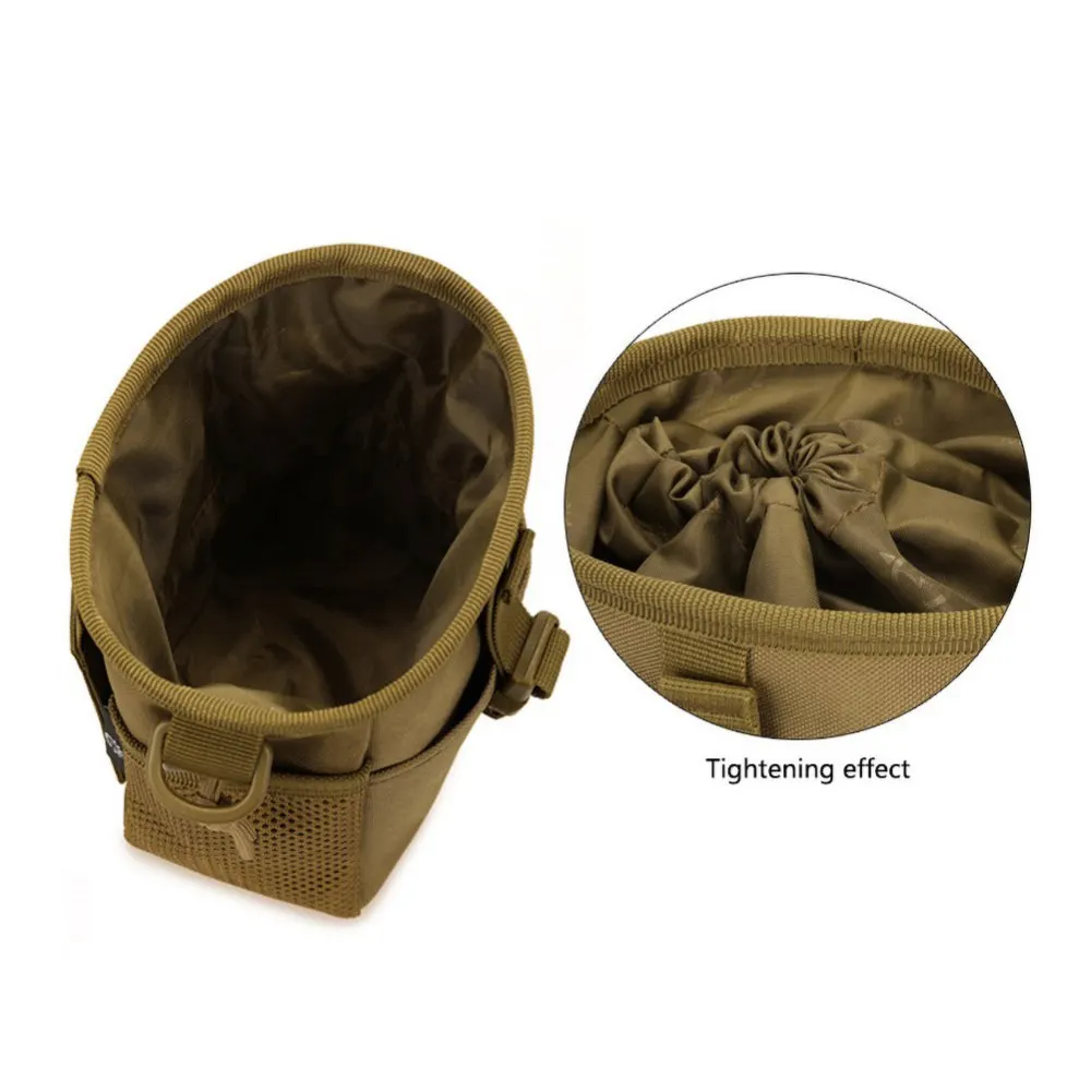 Multifunctional Slingshot Portable Waist Bag Black Scorpion Camouflage Tactical Hunting Pouch