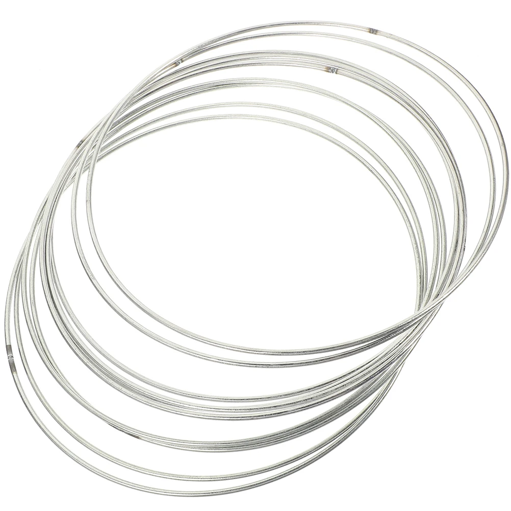 

10 Pcs Dream Catcher Accessories Metal Hoops for Crafts Wreath Wreaths Ring Macrame Wire Frames Rings