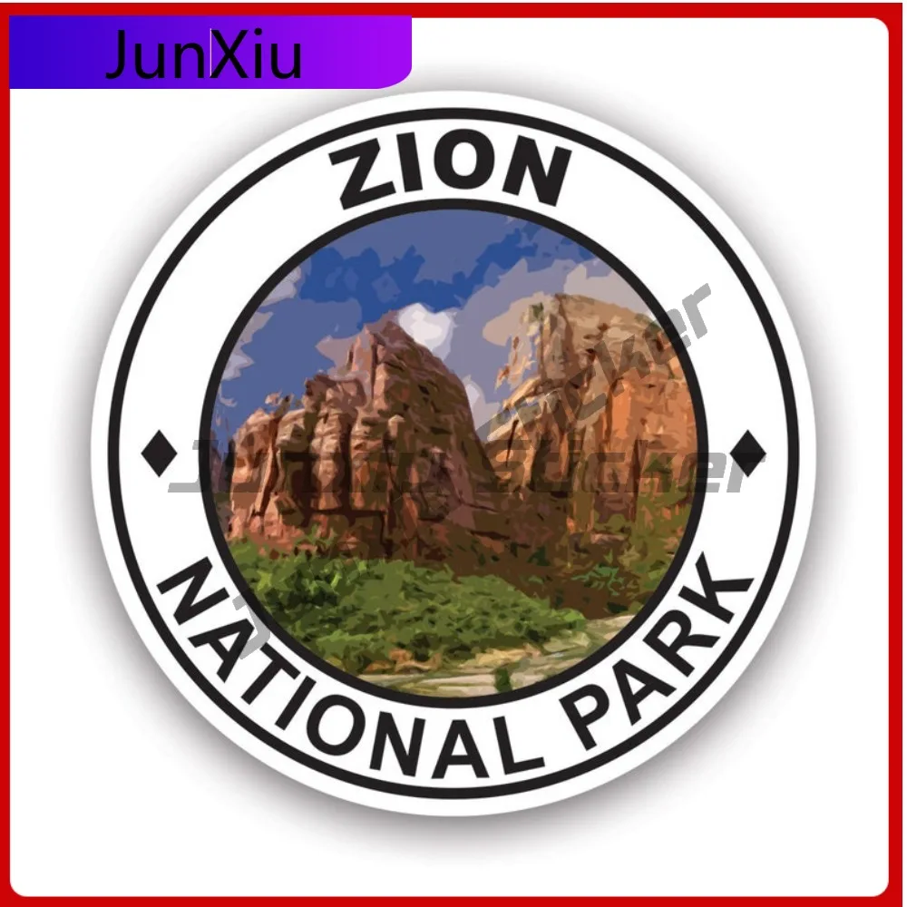 

Zion National Park Sun Resistant Scratch Resistant Cool For Motorcycle Bumper Car Window Easy Apply Easy To Remove Accessories