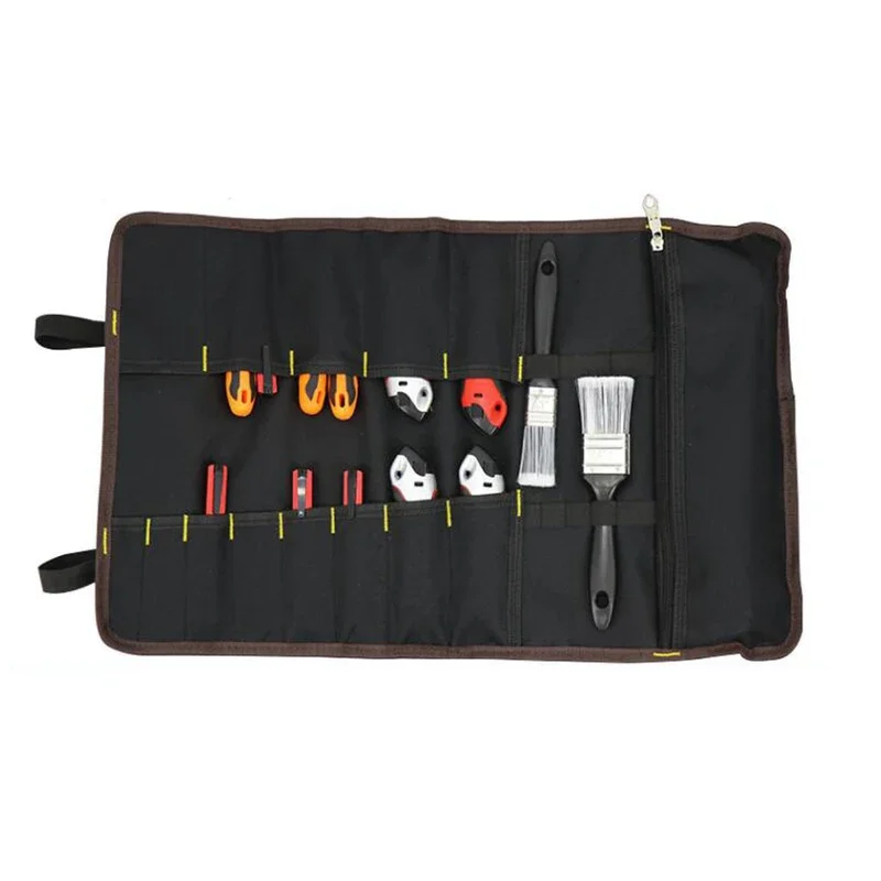 

Tool Bag Roll for Working, Multi-Purpose Tool Storage Bag, Roll Up Bag for Car, Wrench Roll Pouch, Hanging Tool Carrier