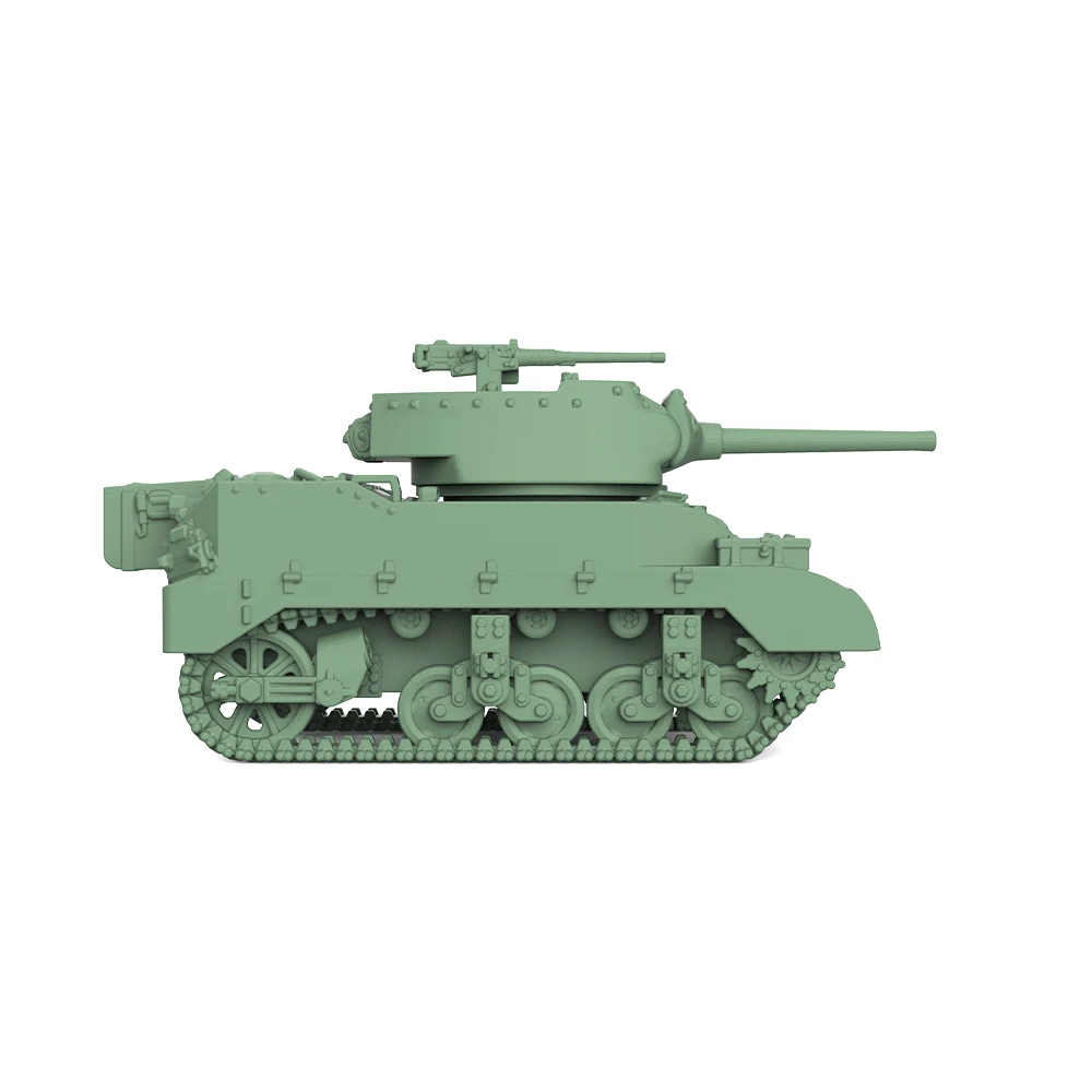 SSMODEL SS535 1/350 1/700 1/200 Model Kit US 75mm Gun Motor Vervoer M8A1 Miniatuur Statische Model Oorlog Games