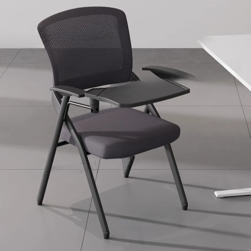 كرسي مكتب قابل للطي، كرسي مؤتمرات بسيط وحديث، اجتماع مكتبي، أثاث مكتبي للتدريب