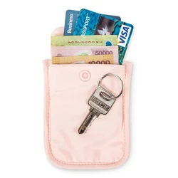 Women Hidden Bra Wallet Solid Color Secret Travel Wallet Flap Clasp Money Belt Pouch Pickpocket Belt Cotton for Money Valuables