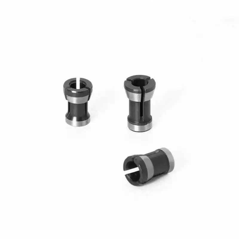 1PC / 3PC High Precision Adapter Collet 8mm 6.35mm 6mm Collet Chuck Engraving Trimming Machine Router Milling Cutter Accessories