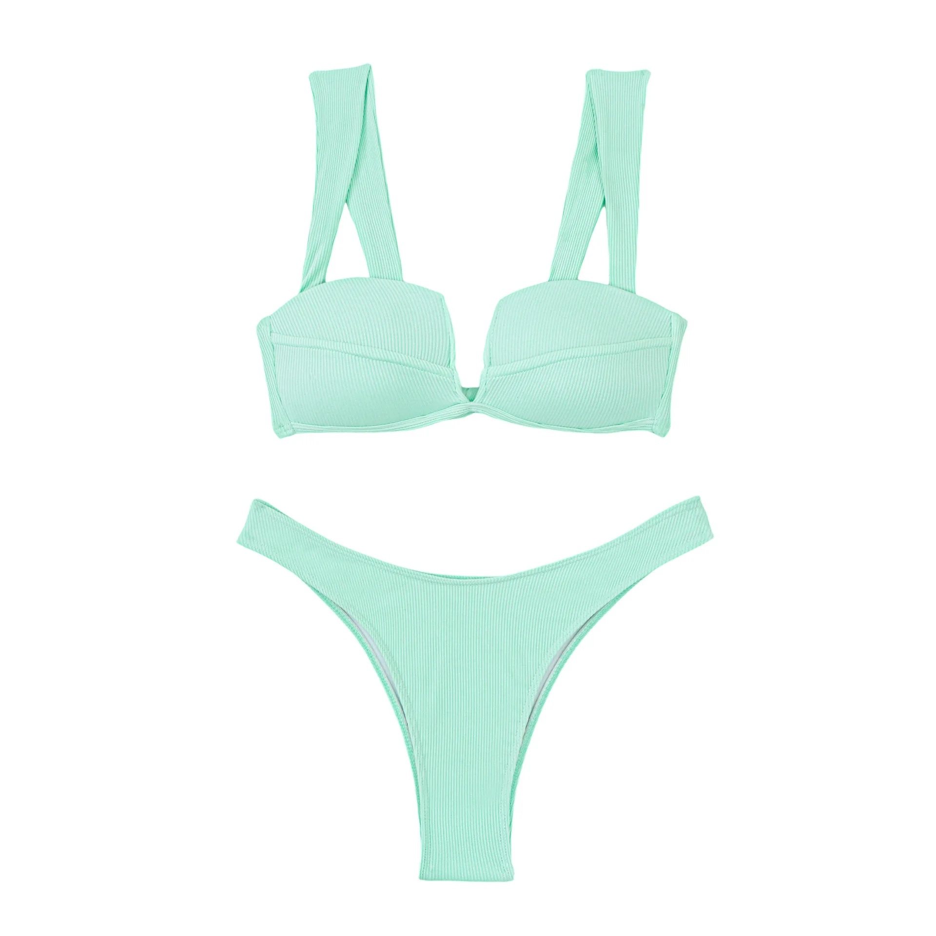 BanRibV-Maillot de bain brésilien sexy pour femmes, bikini tanga, baigneuses, baigneuses, vêtements de plage d'été, 2024