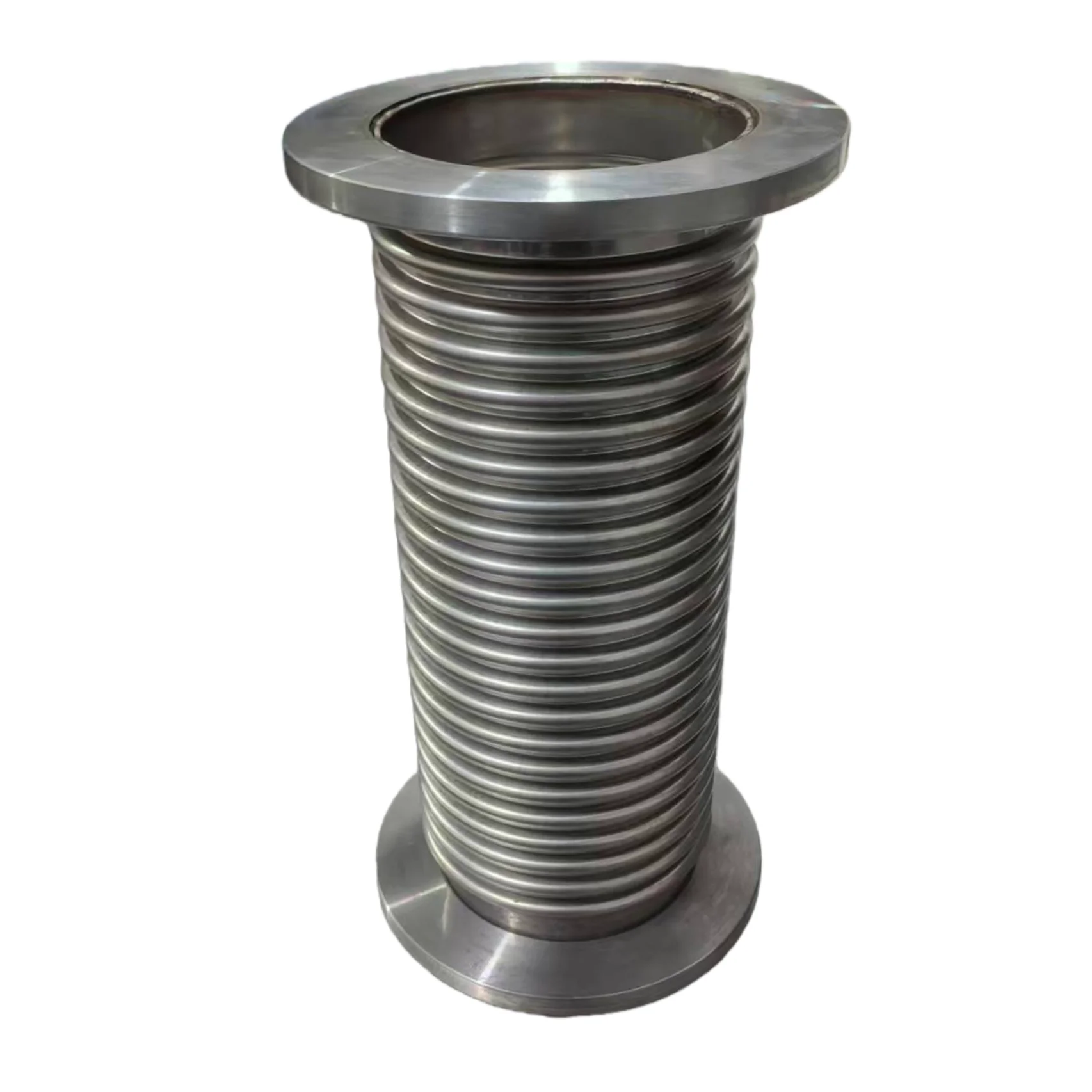 Customized DN50~ 800 stainless steel 304 exhaust flexible bellows compensator with flange