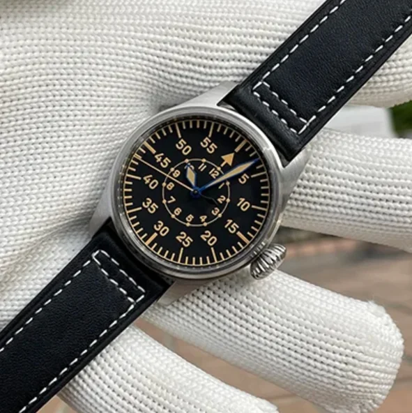 

Мужские автоматические часы STEELDIVE, 39 мм, механические наручные часы-пилот, дайверские, 20 бар, водонепроницаемые, со светящимся сапфиром, NH35, луковая корона