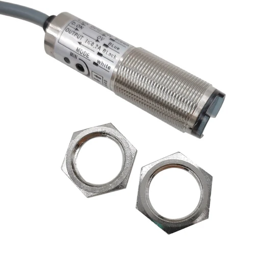 Imagen 2 del producto CDD-11N interruptor fotoeléctrico Sensor de proximidad NPN PNP distancia ajustable láser infrarrojo reflexión difusa DC12-24V CDD-11P