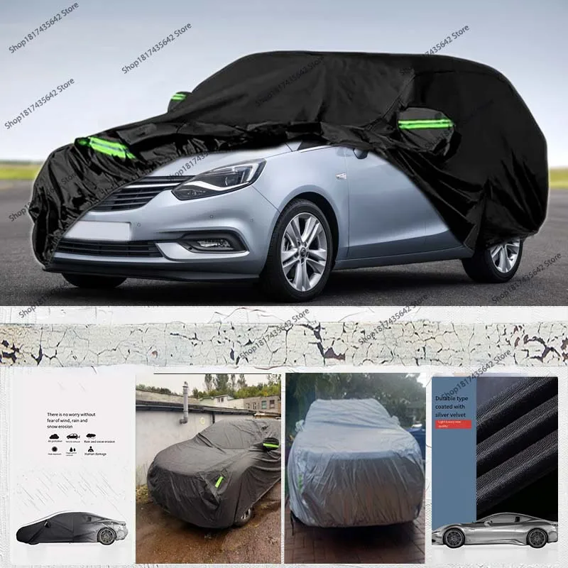 

Car Cover for Opel Zafira C 2011-2019 210D Outdoor Full Car Cover All Weather Waterproof Windproof Sun Protection