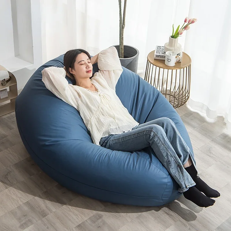 

Wash-free Technical Cloth Lazy Sofa Bean Bag Tatami Bedroom Yang Waterproof Rental House Single Fabric Sofa Independent Liner