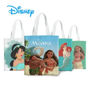 Disney Princess Jasmine Anime Shoulder Bags Cartoon Customized Shopping Bag Casual Tote Storage Handbag Gift Shopping Bags AliExpress