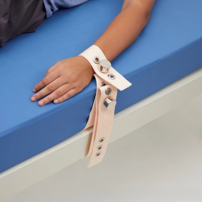 Medical Wrist & Ankle Restraint Straps – Soft Safety Immobilization Belts for Rehabilitation, Elderly Care & Patient Protection