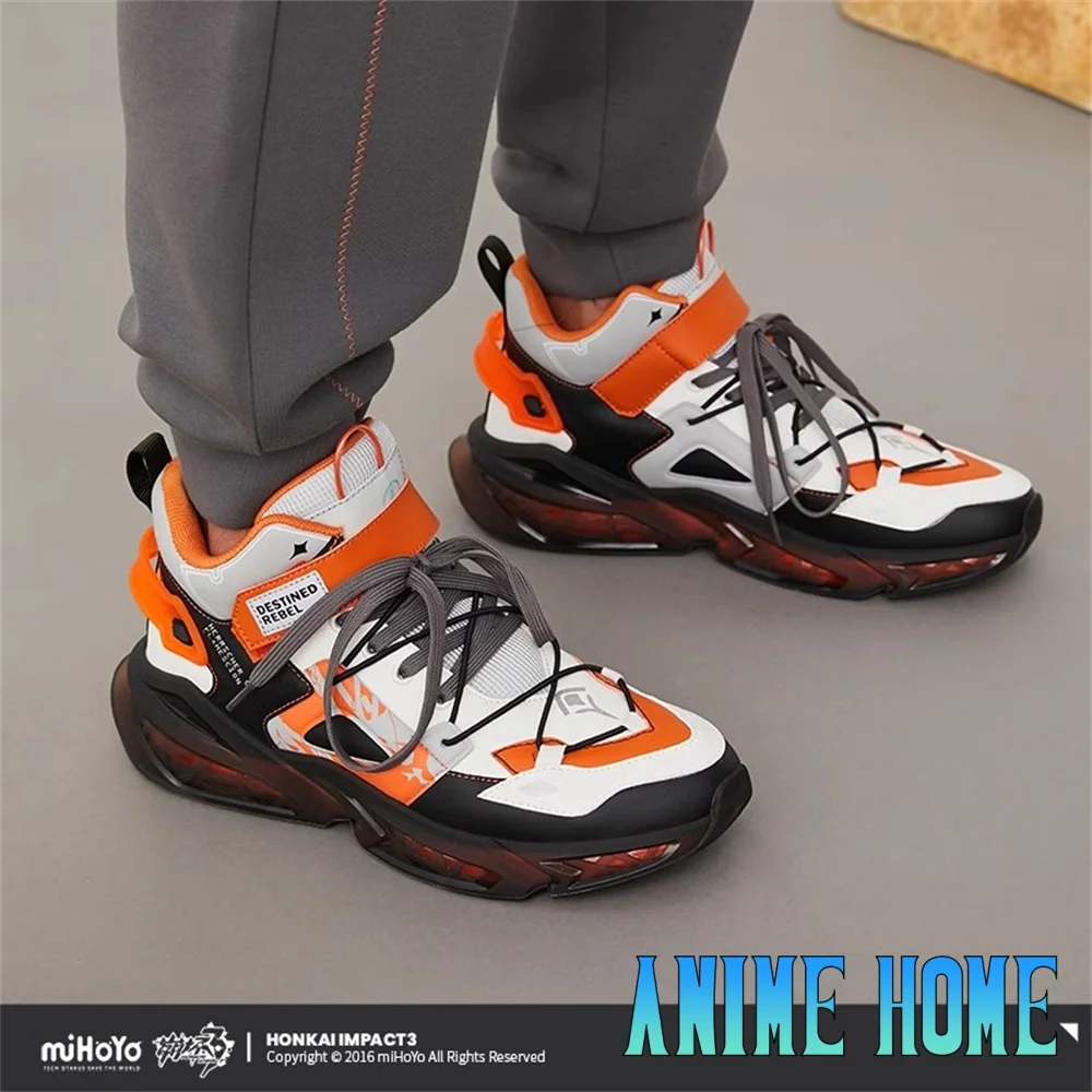 

Official Game Honkai Impact 3rd Kiana Kaslana Sports Shoes For Women Men Sneakers Cosplay Props Cute miHoYo