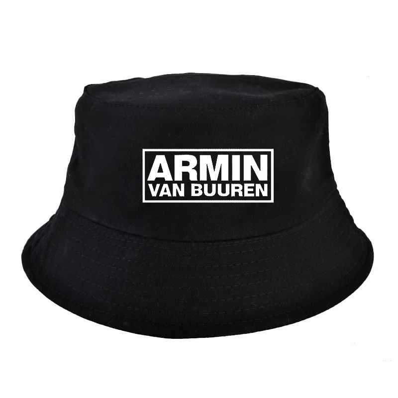 

ARMIN VAN BUUREN DJ Print Men and Women bucket hat Summer Unisex Casual Hip Hop Hat Alibi DJ Hip Hop cap