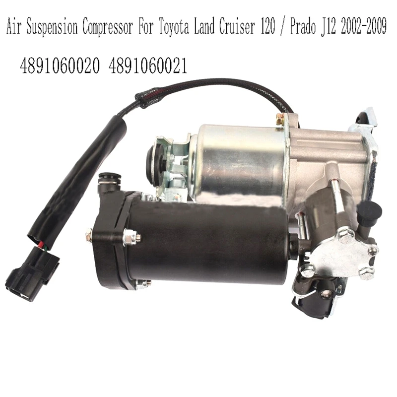 New Air Suspension Compressor For Toyota Land Cruiser 120 / Prado J12 2002-2009 4891060020 4891060021