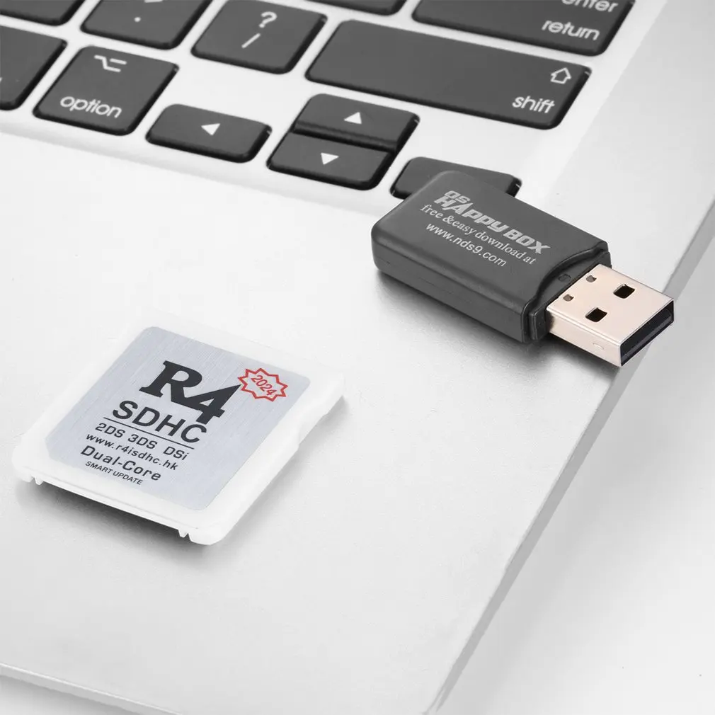 Geheugenkaart Adapters Usb R4 Sdhc Secure Digital Converter Game Kaarten Flash Card Compacte Draagbare Flashcard