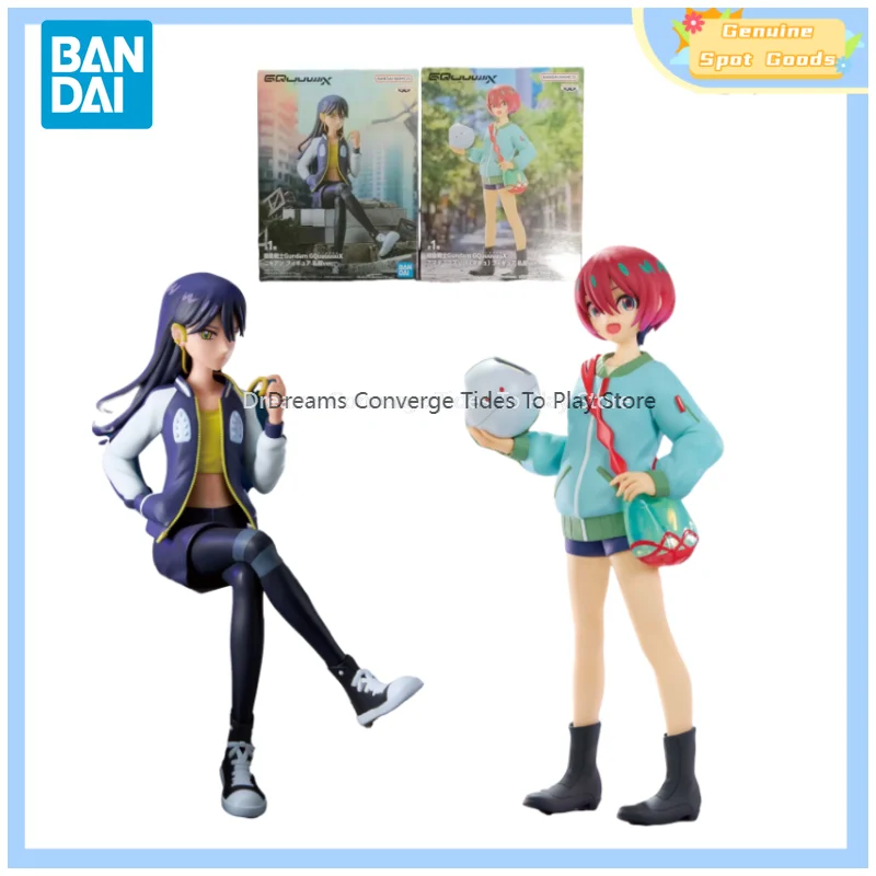 

Genuine Bandai Gundam GQuuuuuuX Nyaan Amate Yuzuriha MACHU Casual Wear Anime Action Figures Model Gift for Toys Hobbies Children