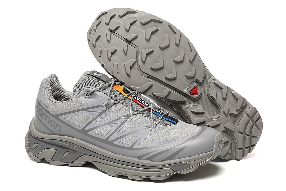 Salomon XT-6 ADVANCED Trailrunningschoenen voor heren en dames, Triple White, Contagrip-buitenzool