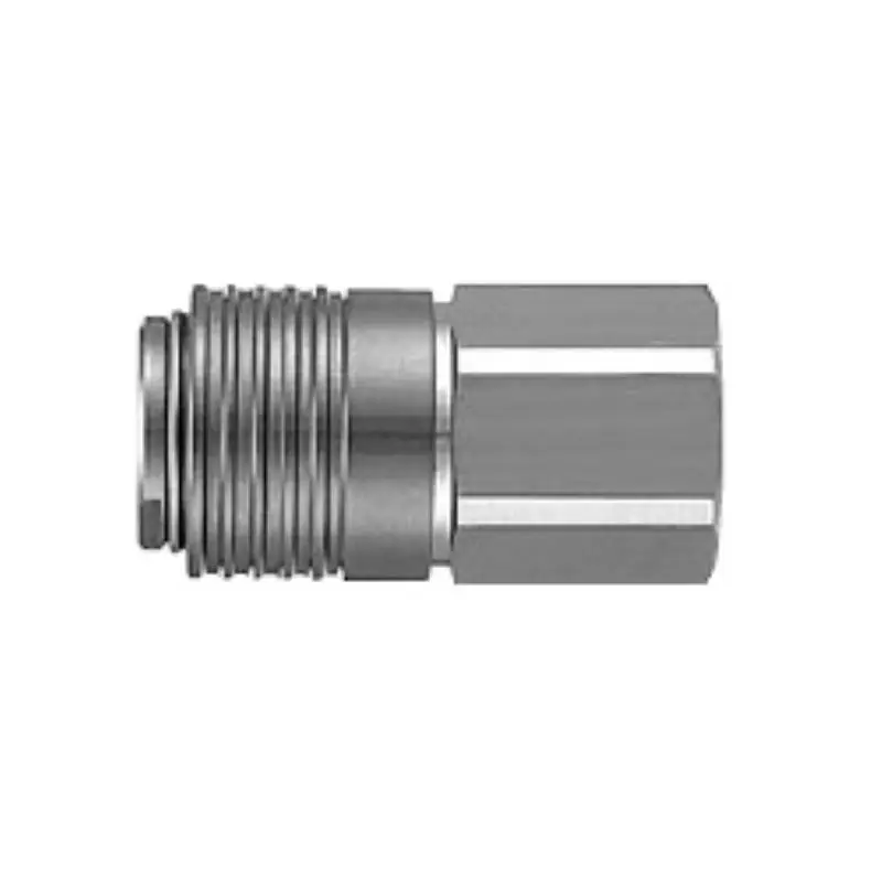 KKA Series SS316 (KKA3S-02F) Type Plug (P) Female Thread Type S Coupler