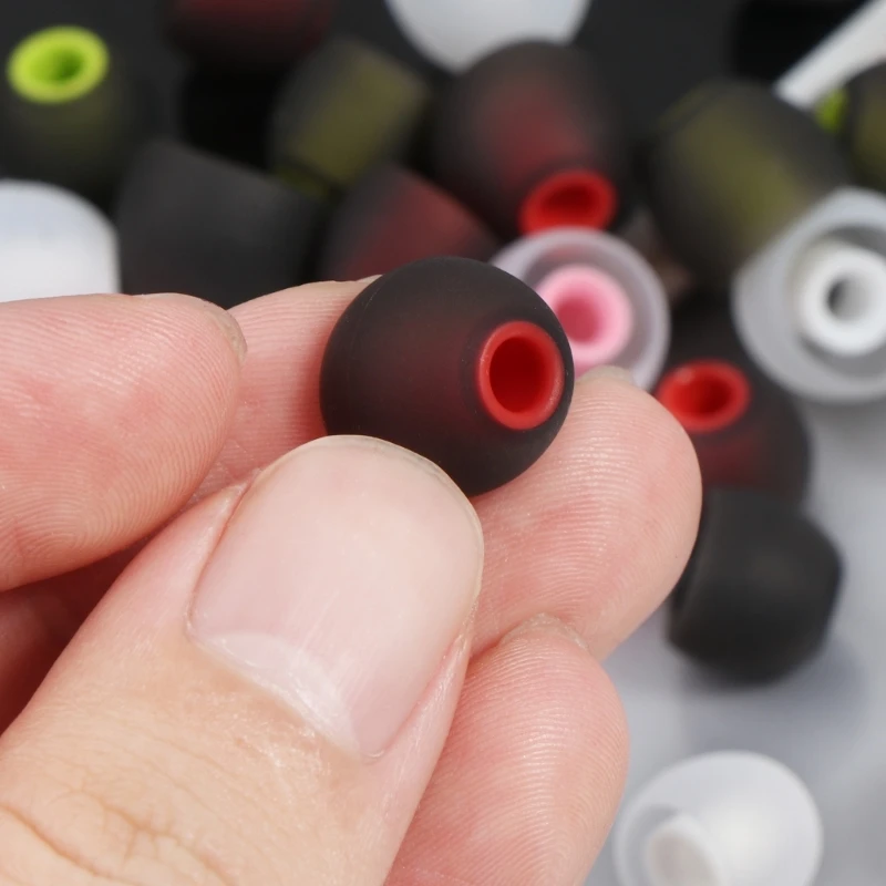 เคล็ดลับหูฟังซิลิโคนขนาด 3.8 มม. เปลี่ยนหูฟังหมวก Eartips เคล็ดลับ Eargels 1 ชุด