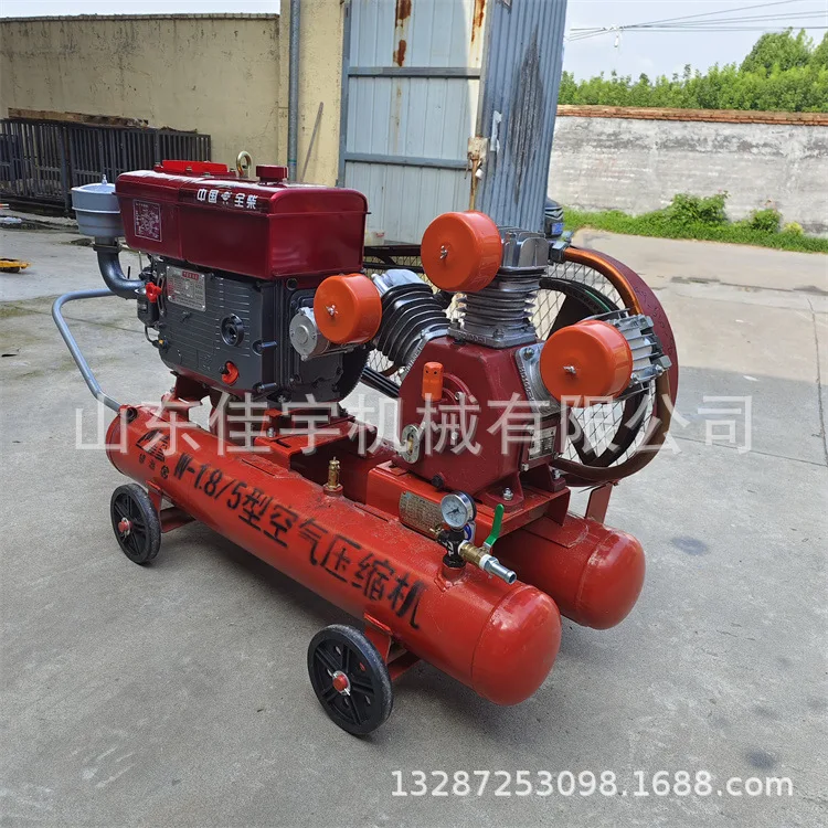 120 portable gasoline pile planting machine, flood prevention pneumatic pile driver, portable impact pile driver