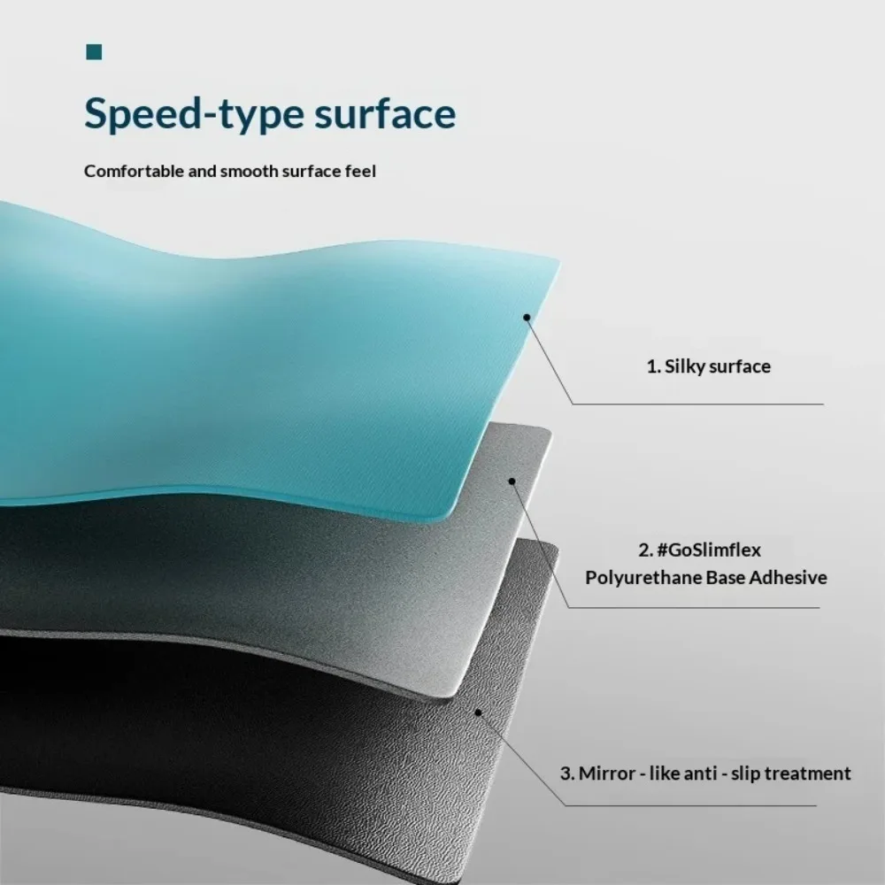 Zpmax ZP4 Coarse Texture Balanced Type Mousepad SlimFlex Base Skin-Friendly Smooth Esports Gamer Mousepad Non-Slip Pc Accessory
