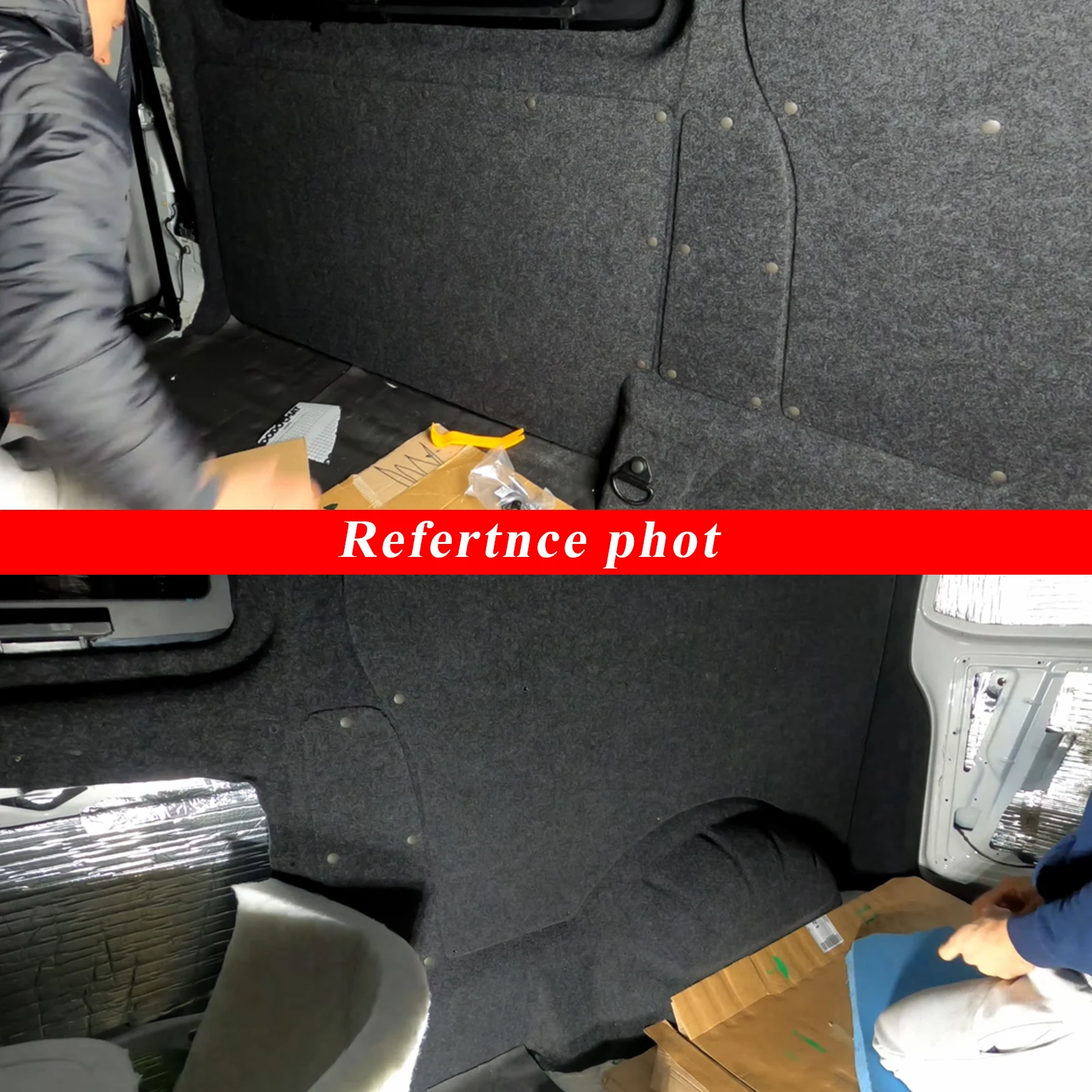 더 긴 트림 패널 클립 회색 카펫 안감, VW GM 포드 크라이슬러 르노 아우디 교체 부품 푸시 타입 리테이너, 100x