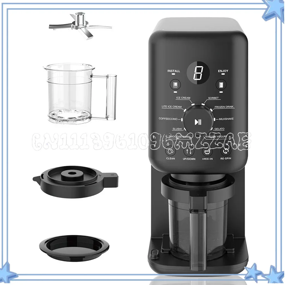 European Ice Cream Machine Household Multifunctional Soft Ice Cream Smoothie Machine Milkshake Yogurt