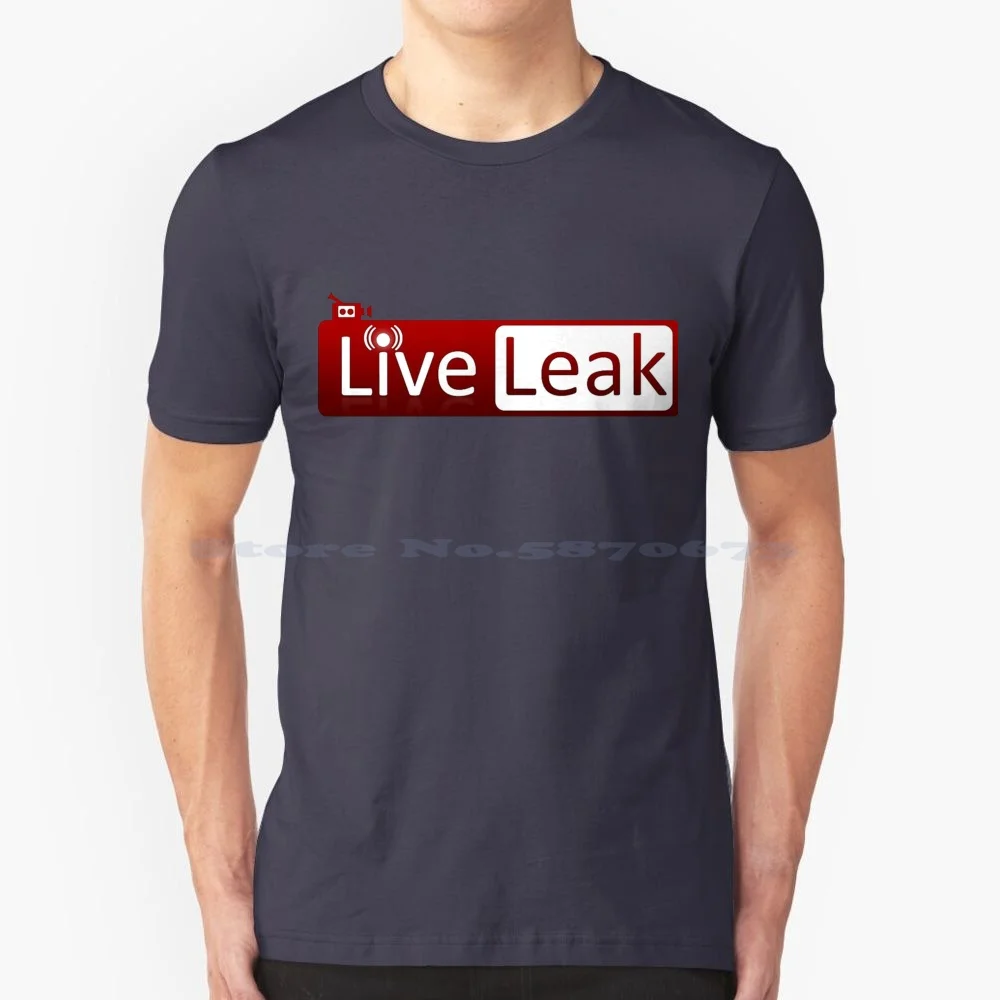 Everyone's Favorite Streaming-Liveleak T Shirt 100% Cotton Tee