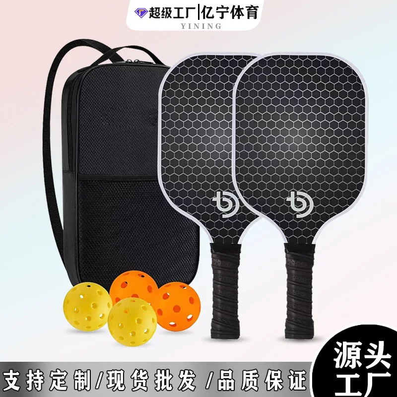 

Yining Pickleball Paddle Carbon Fiber Honeycomb Core Lightweight Durable Outdoor Sports Adult Competitive Recreational Set