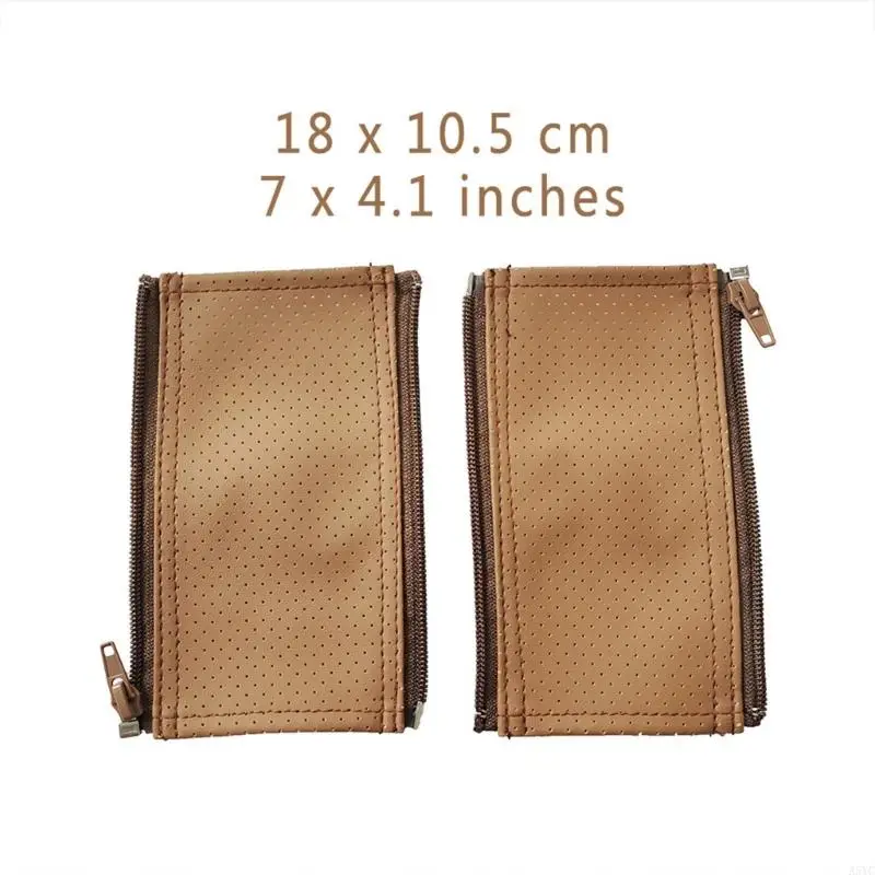 A5YC Pushchair Grip Cover Removable Zipper Closure Handle Protector for Dedicated