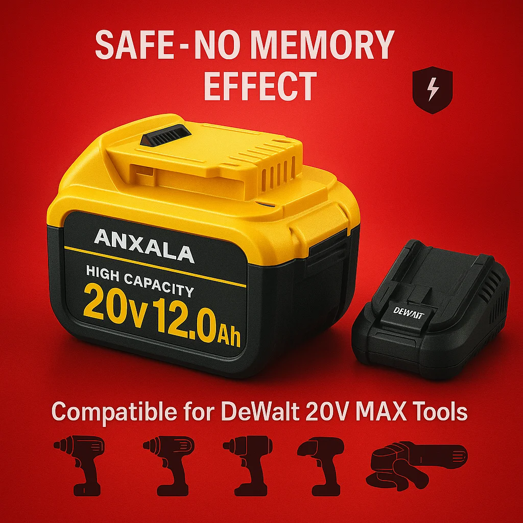 

SUMMING battery for Dewalt 18V/20V power Toolsrechargeable electric tool Accessories Lithium batteriesReplace DCB184