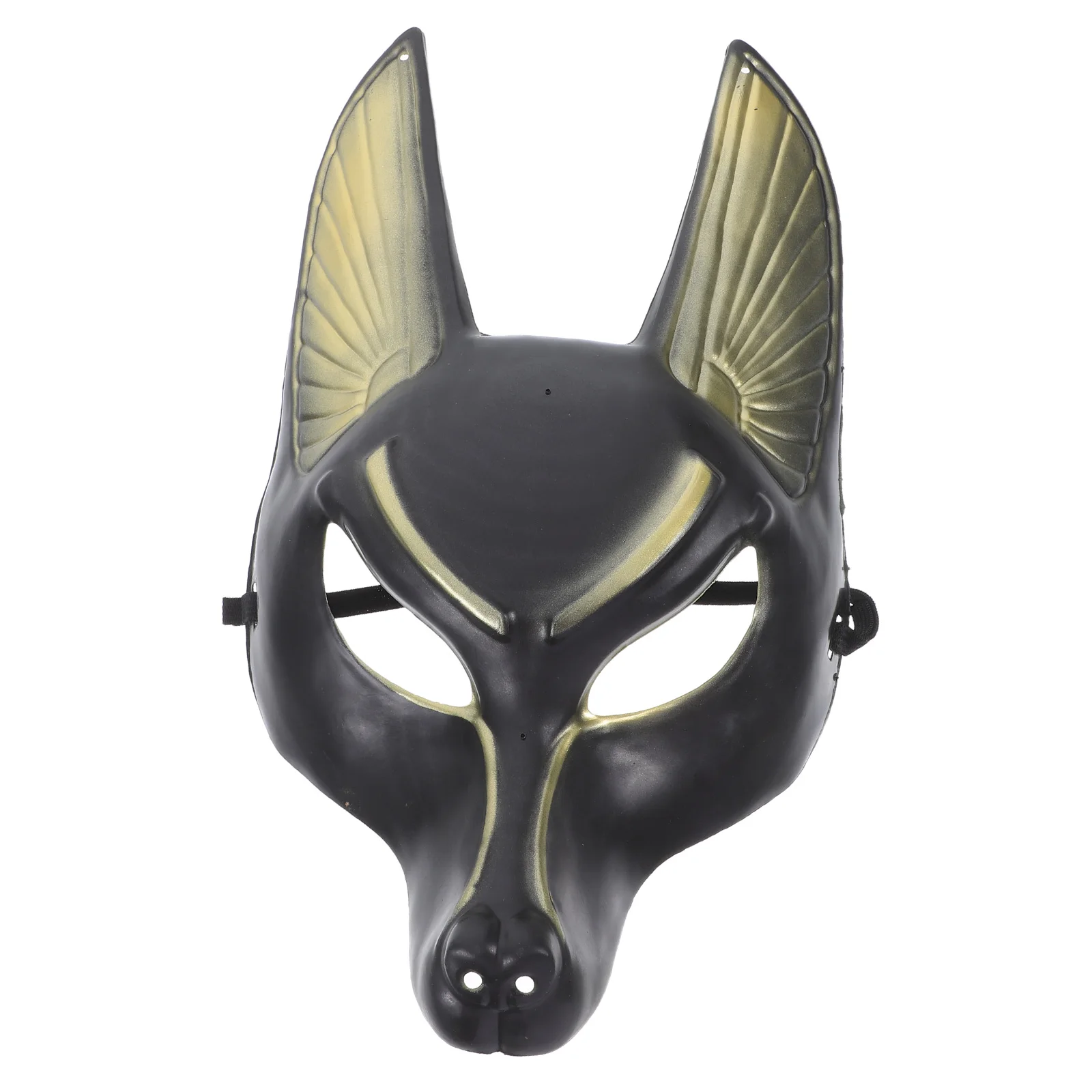 

Cosplay Anubis Mask Halloween Party Plastic Masquerade Ball Vintage Retro Style Costume Accessory Photography Prop
