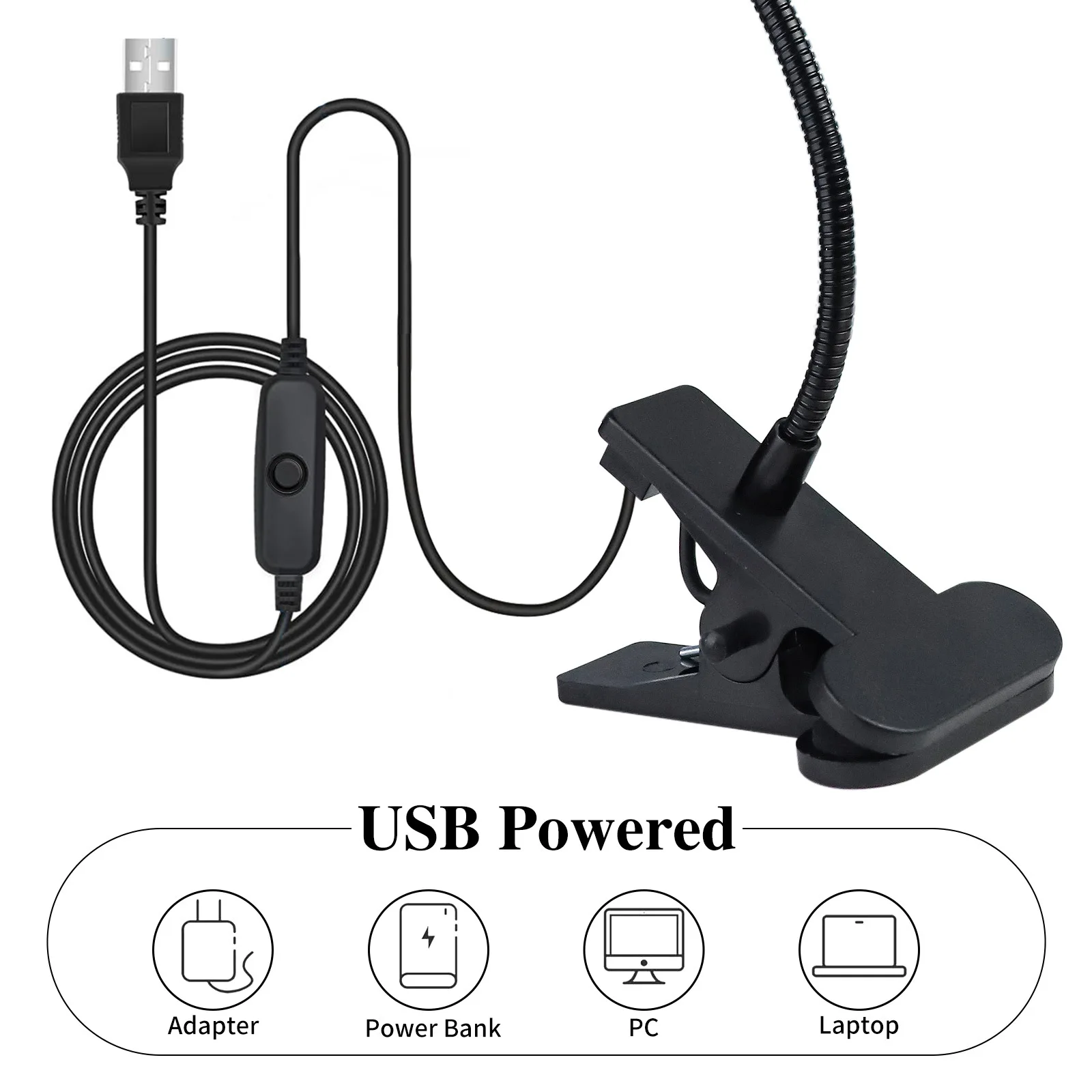 Mini UV Nail Lamp With USB Cable And Clip Switch Portable UV Light For Nail Gel Drying DIY Crafts And Resin Curing At Home