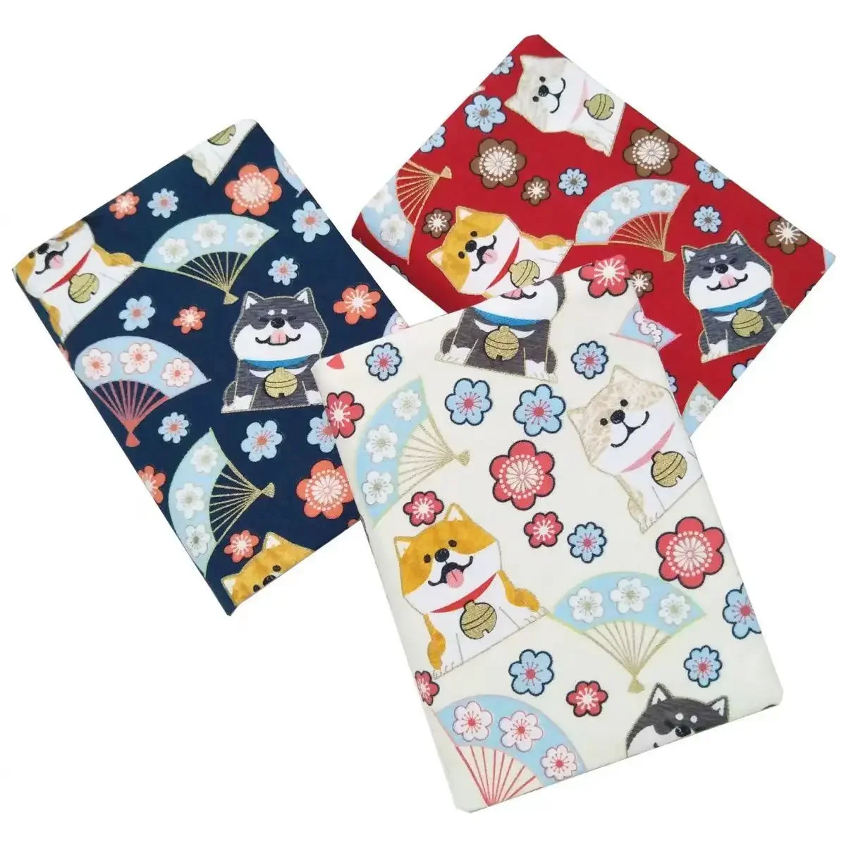 【Cute Cartoon Dog】Original Handmade A5 A6 Notebook Covers Protector Book Sleeve Crafted Fabric Products Diary Cover，in Stock