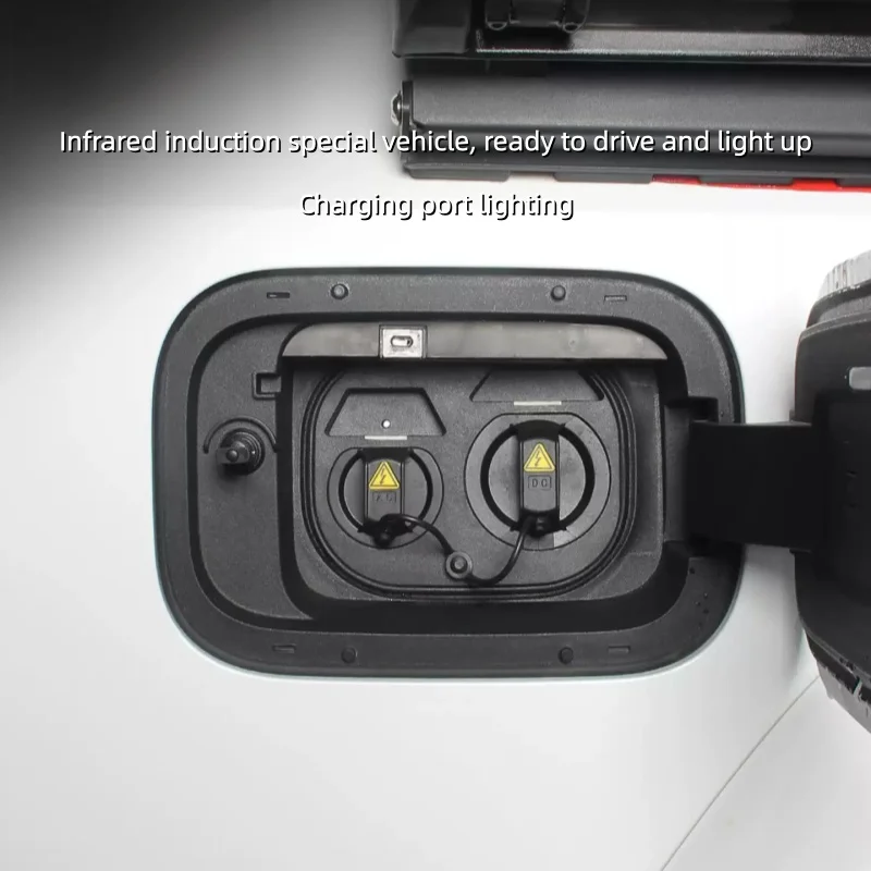 Fit for Chery ICAR V27 2025 2026 Car Charging Port Lighting Night Lighting Automatic Sensing Switch Light Car Modification Parts