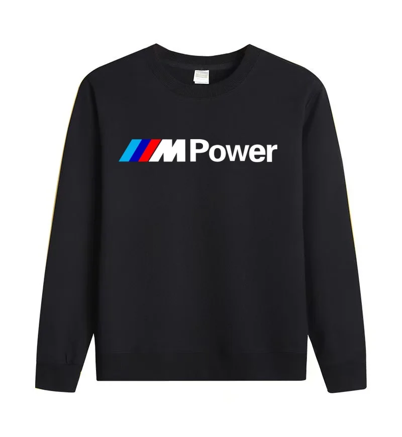 

Новинка 2025 года, хлопковая спортивная толстовка с принтом, 300 г, хлопковая махровая толстовка с круглым вырезом, высококачественная, удобная, мягкая и дышащая